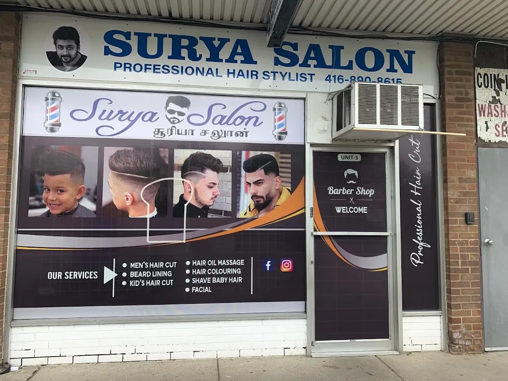 Surya Salon — Barber shop in Mississauga